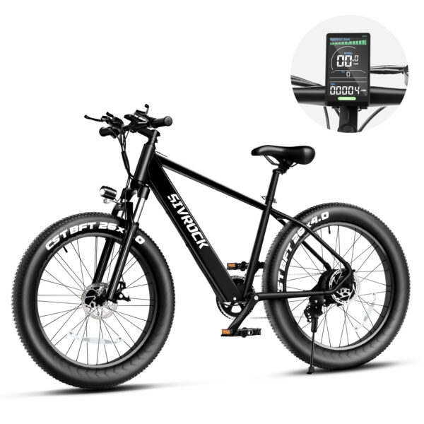 Professional Electric Bike For Adults, 26 X 4.0 Inches Fat Tire Electric Mountain Bicycle, 1000W Motor 48V 15Ah Ebike For Trail Riding, Excursion And Commute, UL And GCC Certified - Image 7