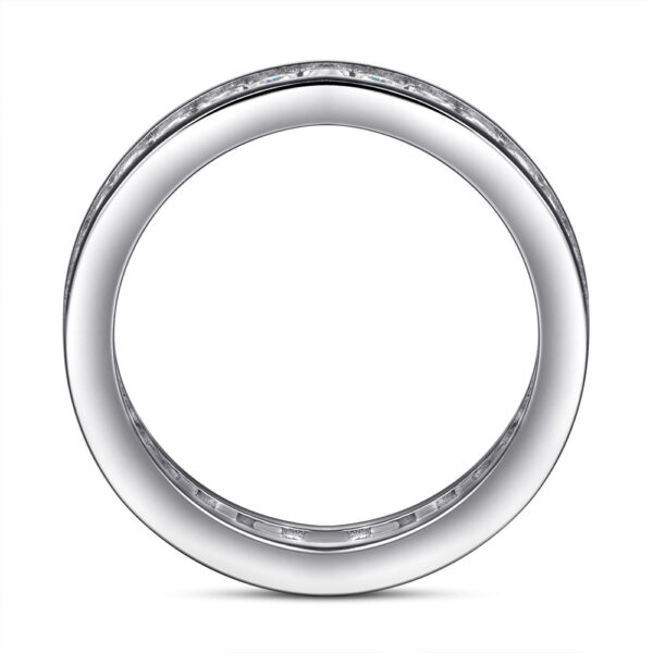 Creative Square T Square Full Round Stackable Ring - Image 6