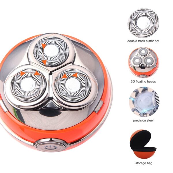 Electric Shavers For Men Wet And Dry Rechargeable Mens Razor Waterproof Electric Razor Portable Face Shaver Cordless Travel USB Charging - Image 8